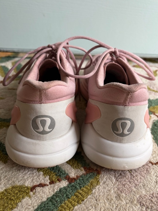 lululemon athletica Shoes - 50. Size 9 LULULEMON Pink + White Lace-Up Athletic Shoes